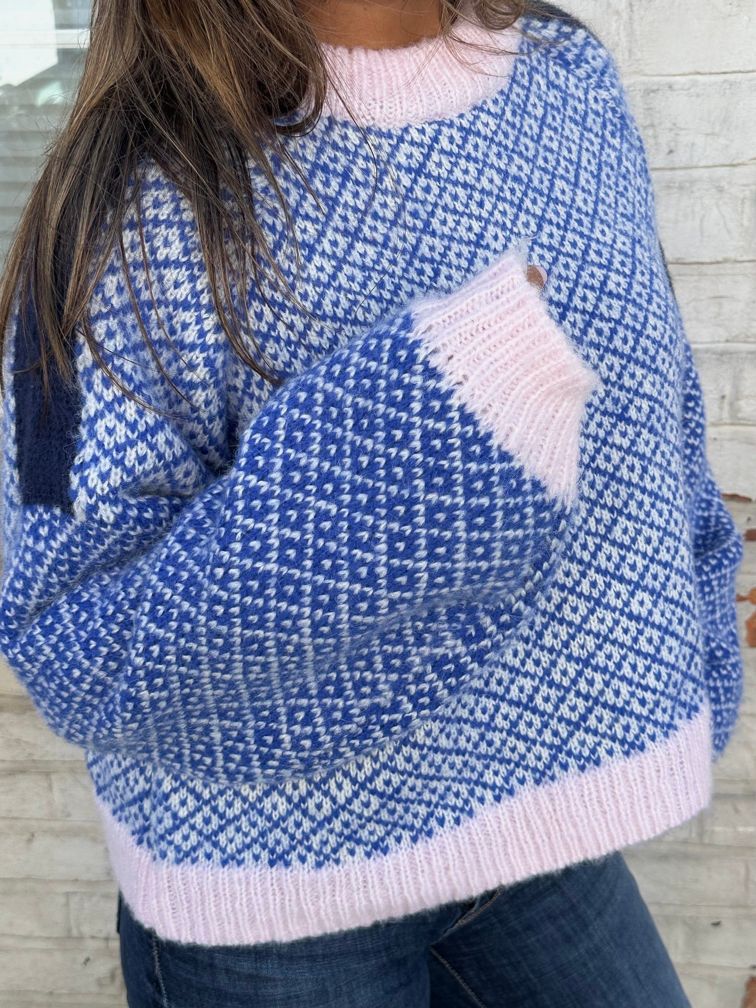 PCREMIX Pullover - Blue